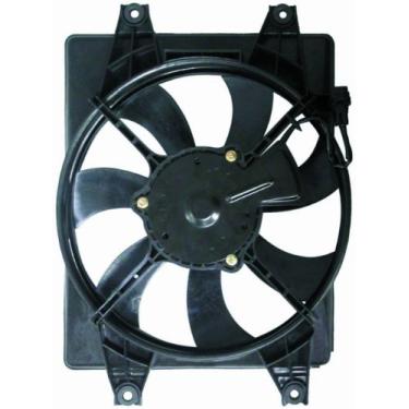 Imagem de DEPO Conjunto de ventilador condensador A/C de substituição 321-55012-220 (este produto é um produto de reposição. Não é criado ou vendido pela empresa de carros OE)