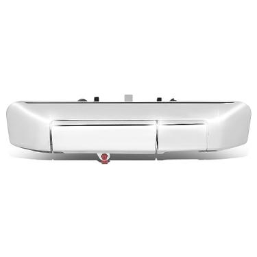 Imagem de DNA MOTORING Maçaneta traseira externa compatível com Toyota Tacoma 09-15, com orifício para câmera, cromado, THO-PF-00062