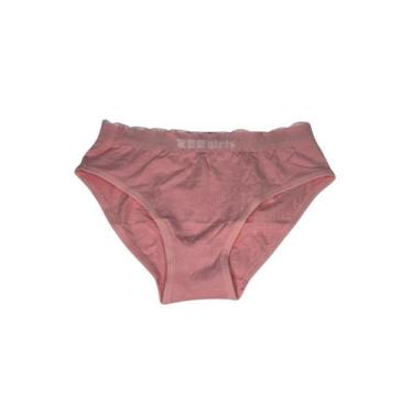 Imagem de Calcinha Tanga Infantil Sem Costura - Zee Rucci, M, Rosa