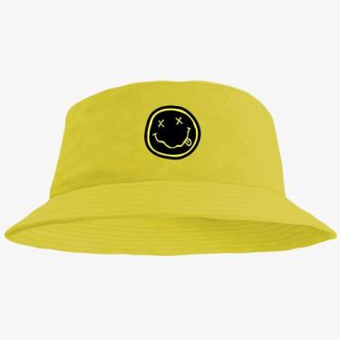 Imagem de Boné Chapéu Bucket Hat Estampado Emoji - MP Moda Masculina, Único, Ama