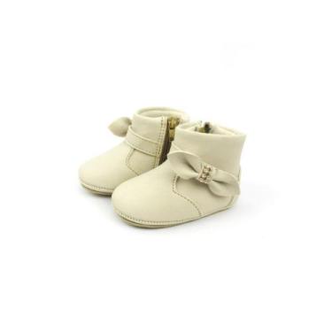Imagem de Botinha de bebe infantil menina sapatinho criança recem nascido confor