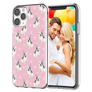 Imagem de ARTIOSIT Capa para iPhone 12 Pro Max para meninas e homens, proteção total à prova de choque fina macia TPU transparente para amantes de animais de estimação iPhone 12 ProMax, desenho fofo animal de
