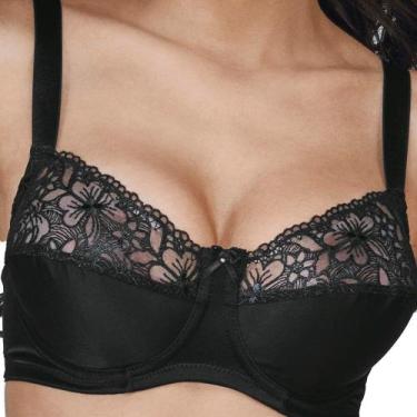 Imagem de Sutiã demillus 74600 taça c, 46, Preto