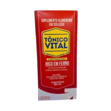 Imagem de Tônico Vital Solução 500ml - Globo pharma
