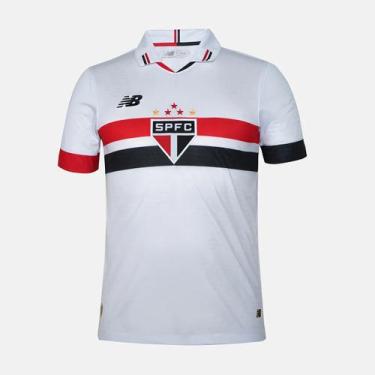 Imagem de Camisa São Paulo Jogo 1 New Balance Torcedor 2024 Oficial, P