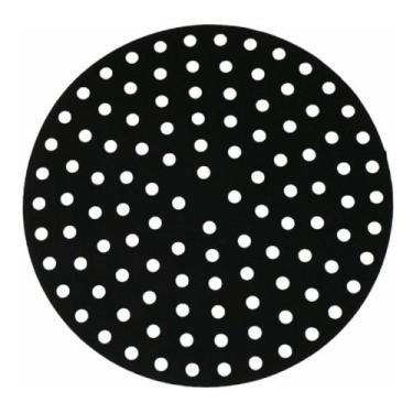 Imagem de Tapete culinário Protetor de Silicone Redondo Para Fritadeira Air Frye