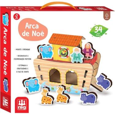Imagem de Arca de noe 24 peças - nig