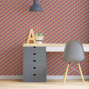 Imagem de Papel de Parede Adesivo Sereia Furta Cor N06040 0,58x2,5M - Adesivo BR