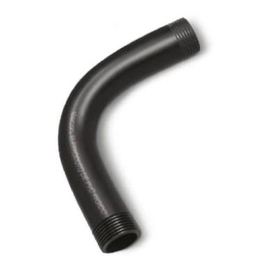 Imagem de Curva 90 Para Eletroduto Rigido Roscavel Preto PVC 1.1/4" ELECON