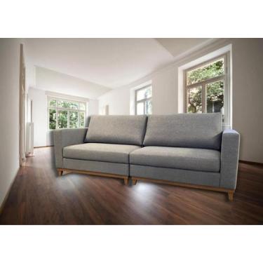 Imagem de Sofá 3 Lugares King Size  - log003 - SOFÁ DIRETO DA FÁBRICA,  Linho Si