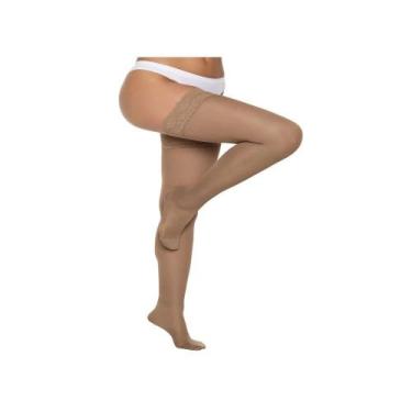 Imagem de Meia 7/8 Média Compressão Kendall 1612 Feminina Silicone Com Ponteira 