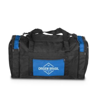 Imagem de Bolsa de Viagem N3 Pequena Academia e Trabalho Origem Brasil Lona, Azu