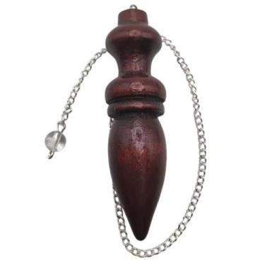 Imagem de Pêndulo Egípcio Técnico De Madeira Para Radientesia Reiki e Mesa Radio