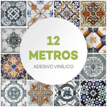 Imagem de Papel Parede Adesivo Azulejo Português Cozinha Lavável - Criptonita, 1