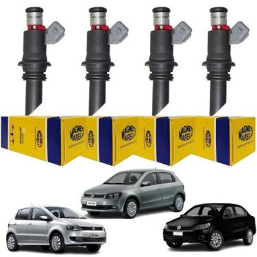 Imagem de 4 Bicos Injetores Fox Voyage Gol 1.0 1.6 2004 a 2016 IWP176 - Magneti 