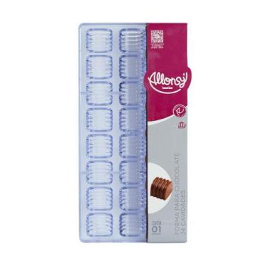 Imagem de Molde para bombons de poliestireno Gomos 24 cavidades - Cromus