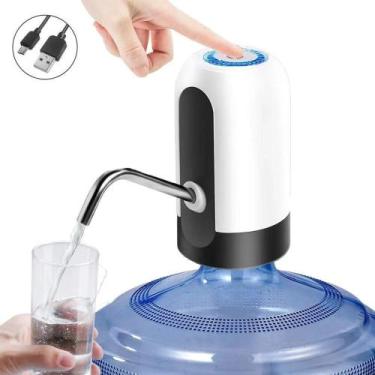 Imagem de Bomba Filtro Elétrica Automática Recarregável Para Galão De Água - Gen