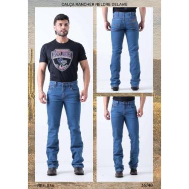 Imagem de Calça Jeans Nelore Country Masculina Rancher , 40, Delavê, Used