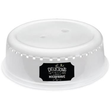 Imagem de Tampa De Microondas Para Alimentos 8,5X29Cm - OEM, Transparente