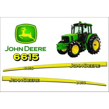 Imagem de Adesivos Trator John Deere 6615 - MJS
