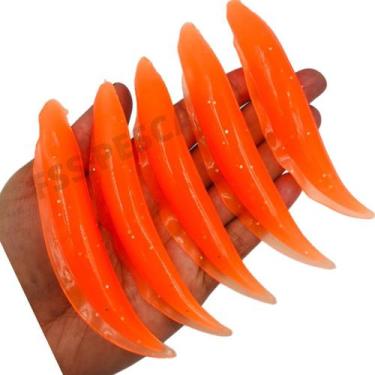 Imagem de Kit 5 Tuviras 11cm Laranja Dourado Cachara Pintado Tucunaré - ISCA BR