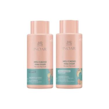 Imagem de Shampoo e Condicionador 500ml - Inoar Meu Cacho Meu Crush