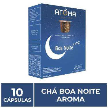 Imagem de 10 Cápsulas Para Nespresso, Chá Boa Noite, Aroma