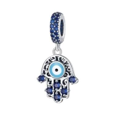 Imagem de Amuletos de Trevo Verde para Pulseira de Prata Esterlina 925 - Acessór