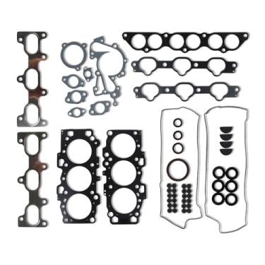 Imagem de INGKAN Kit de junta de revisão do motor G6EA serve para 07-09 Hyundai Santa Fe 2.7L, 06-10 Kia Optima/Rondo 2.7L Substitui OE G6EA 20910-3EA00