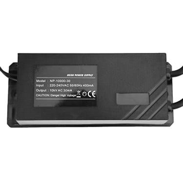 Imagem de NP-10000-30 Transformador Eletrônico de Luz Neon, Interruptor de Corrente de Tração, Plugue Padrão UL e CSA, Saída 10KV 30mA, para Pequeno Sinal de Lâmpada Neon