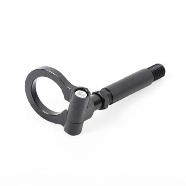 Imagem de CHEAYAR Gancho de reboque para para-choque dianteiro de carro estilo Track Racing compatível com Toyota Supra GR 2020-2024, acessórios de kit de gancho de reboque de para-choque dianteiro reajustado