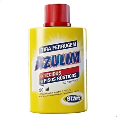 Imagem de Removedor de Ferrugem Tira Manchas de Tecidos Roupas e Pisos Azulim 50ml Start
