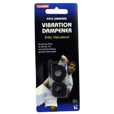 Imagem de Antivibrador Tourna Pete Sampras Vibration Dampener - 2x, Preto