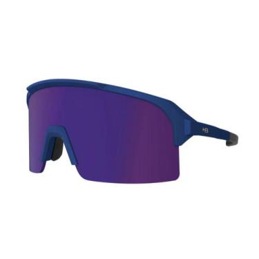 Imagem de Óculos de sol hb edge matte solid royal blue / blue chrome