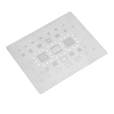 Imagem de Estêncil de Re -bolas de BGA, Modelo de Plantio de Lata de Aço Inoxidável, Posicionamento Preciso para S8 S8+ Note8 Series
