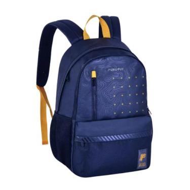 Imagem de Mochila de Costas Free Fire Escolar Juvenil Gamer Meninos, Azul