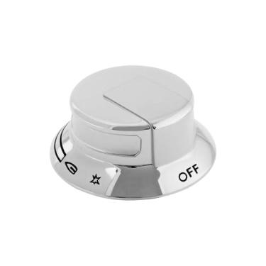 Imagem de Micro Traders 1 puxador de controle de queimador de fogão 318569904 compatível com Frigidaire Electrolux Manípulo de fogão substitui 3514026 AP5809436 PS9495257 EAP9495257