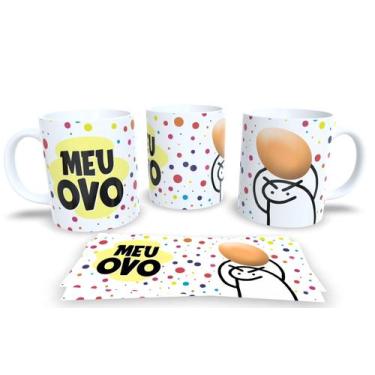 Imagem de Caneca de Porcelana Personalizada Flork Frases Engraçadas, Divertidas 