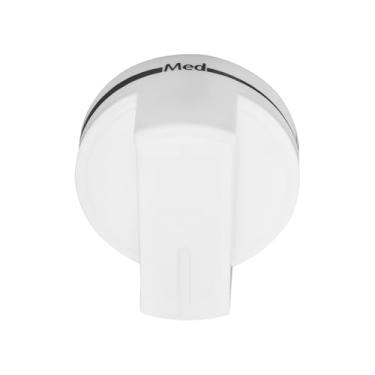 Imagem de OTOTEC 1 puxador de fogão a gás OE WPW10339443 AP6019878 W10339443 2311009 PS11753189 compatível com fogão a gás Whirlpool WFG505M0BB0 WFG510S0AB1 52,1 x 37,2 mm, branco