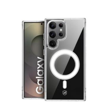 Imagem de Gshield Capa Case Capinha Transparente Compatível com MagSafe para Samsung Galaxy (S25 Ultra)