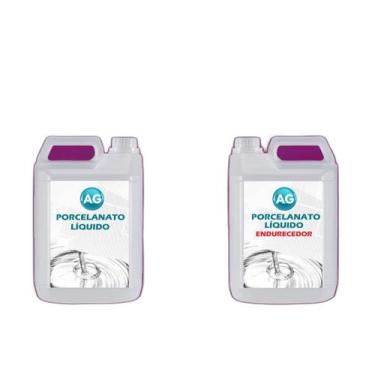 Imagem de Kit Porcelanato Líquido + Primer Epóxi M - Concreto - Resinas Ag
