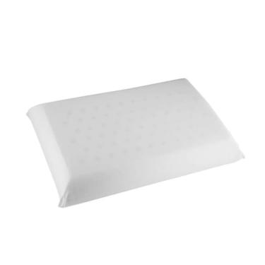 Imagem de Travesseiro Látex Lavável Dupla Face c/ Proteção Antiácaros