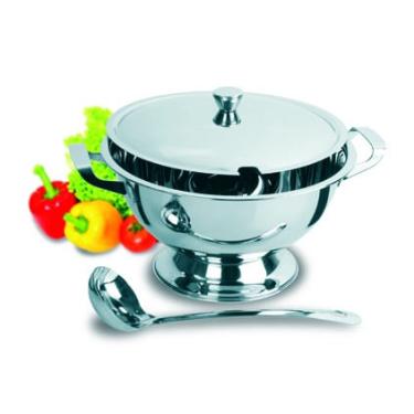 Imagem de Sopeira de inox com concha 21CM IXB1311