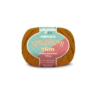 Imagem de Amigurumi SLIM Circulo  178metros, 4131, Dark cheddar