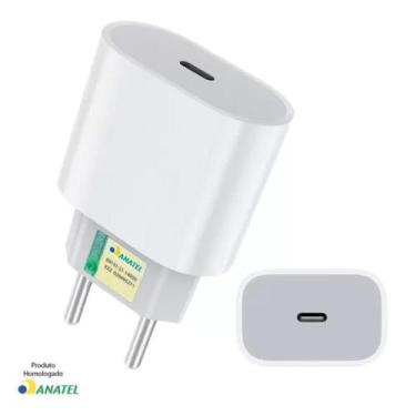 Imagem de Carregador 30W Turbo Fonte USB-C Compatível Phone 11 12 13 14 - FAM
