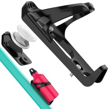 Imagem de DDJ À prova d'água para Samsung Smart Tag 2, Moto Tag & AirTag, suporte de garrafa de bicicleta com refletor, suporte antifurto para rastreador GPS para bicicleta, suporte universal para bebidas, para