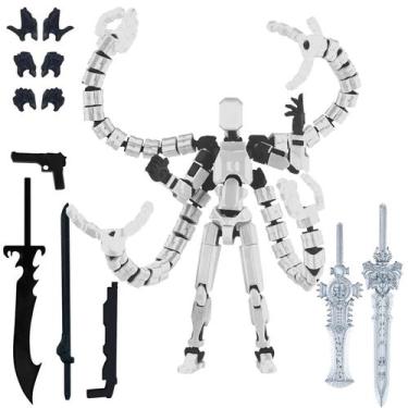 Imagem de Figura De Ação Móvel De 13 Polegadas Titan Robot Multiarticular 3D Imp