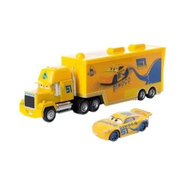 Imagem de Meninos Disney Pixar Carros Brinquedo De Corrida Relâmpago Mcqueen Jac