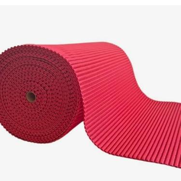 Imagem de Passadeira Emborrachada Antiderrapante Larga (65cm) (Vermelho,3 Metros)