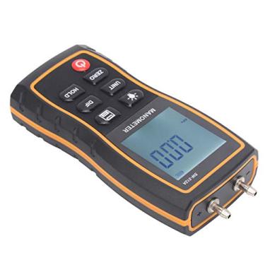 Imagem de Manômetro Diferencial Digital, Monitor Portátil de Manômetro de Ar HVAC Com Display Retroiluminado para Solução de Problemas do de Ventilação, para Inspeção de Sala Limpa